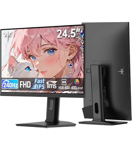 Amazon.co.jp: KTC 24.5インチ 240Hz ゲーミングモニター FHD 1080p